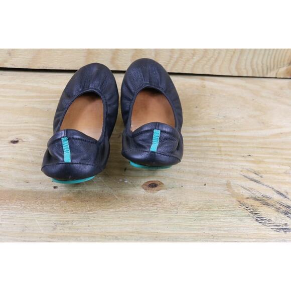 Tieks Ballet Flats 9 Black Leather Ballerina By Gavrieli Slip On Shoes - Picture 5 of 8
